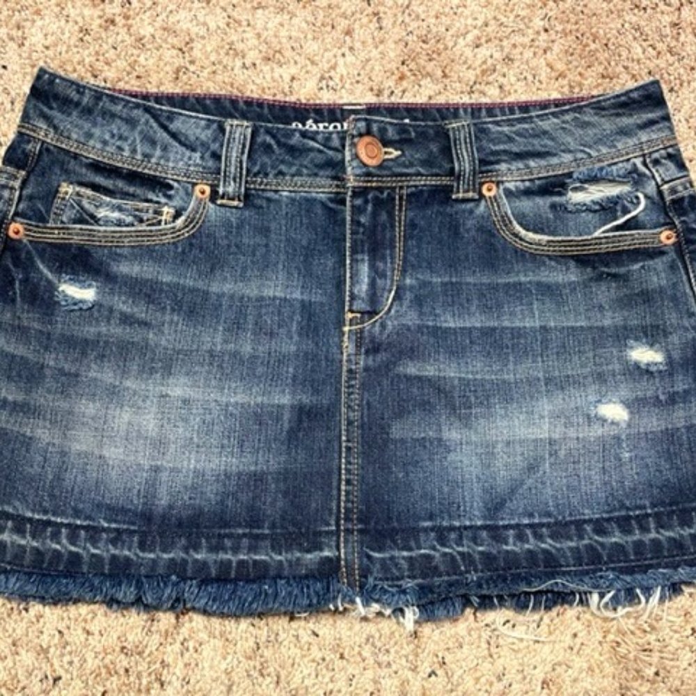 Aeropostale Jean Skirt